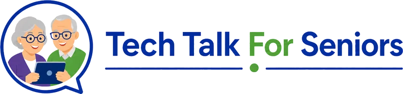 Tech Talk for Seniors logo